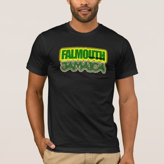 Falmouth Trelawny Jamaica T-Shirt (Voorkant)