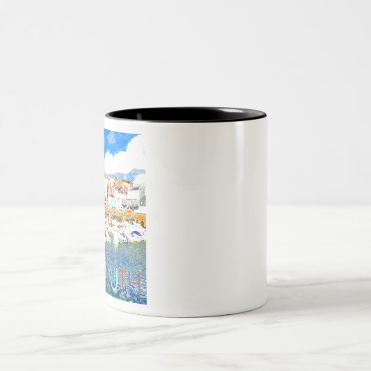 Falmouth Tweekleurige Koffiemok (Center)