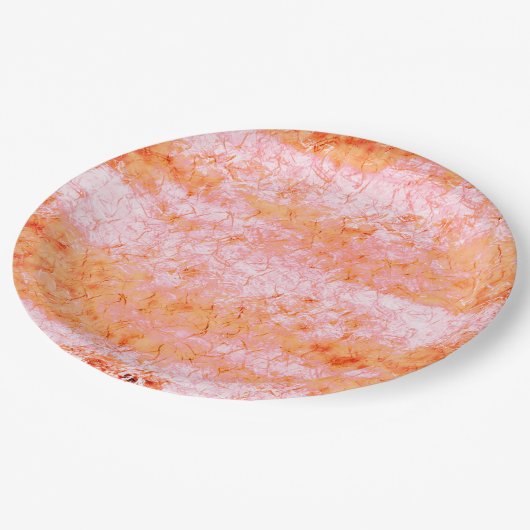 Falsa pele de salmão, com partes clareadas papieren bordje (Gekanteld)