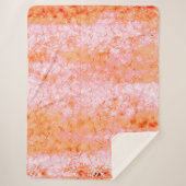 Falsa pele de salmão, com partes clareadas sherpa deken (Voorkant)