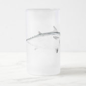 False Albacore Montauk 16 oz Frosted Mok (Center)