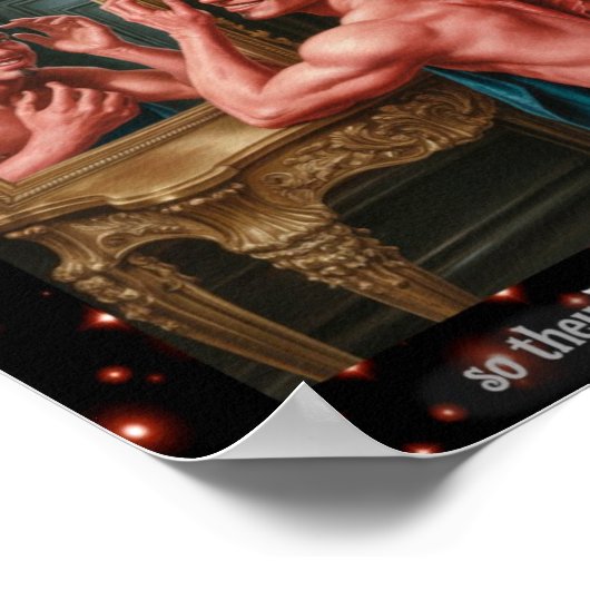 False Angels Fool Themselves Poster Print Wall Art (Hoek)