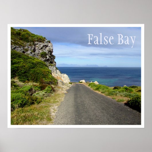 False Bay, Capetown, South Africa Poster (Voorkant)