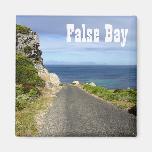 False Bay, Capetown, Zuid-Afrika Magneet (Voorkant)