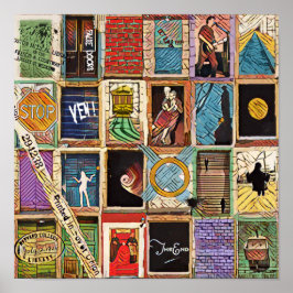 False Deuren - Puertas falsas - V.E.N. Poster