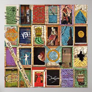 False Deuren - Puertas falsas - V.E.N. Poster