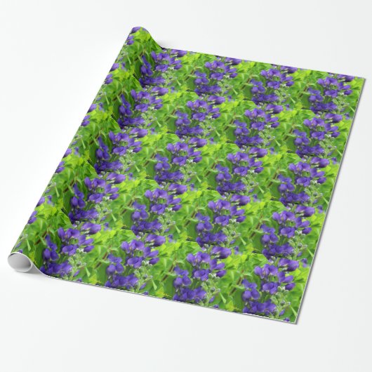 False Indigo Cadeaupapier (Uitgerold)
