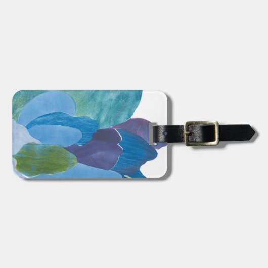 False Indigo I Bagagelabel (Voorkant horizontaal)