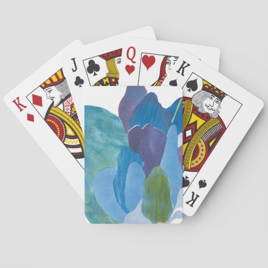 False Indigo I Pokerkaarten (Achterkant)