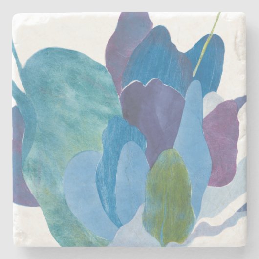 False Indigo I Stenen Onderzetter (Voorkant)