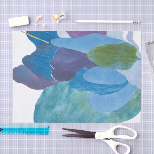 False Indigo I Tissuepapier (Craft)