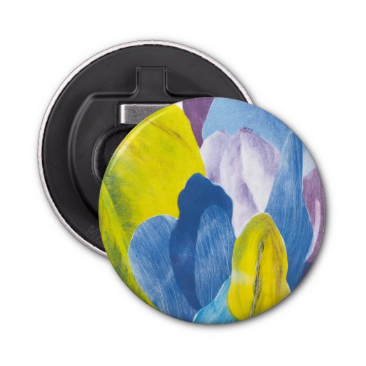 False Indigo III Button Flesopener (Voorkant)