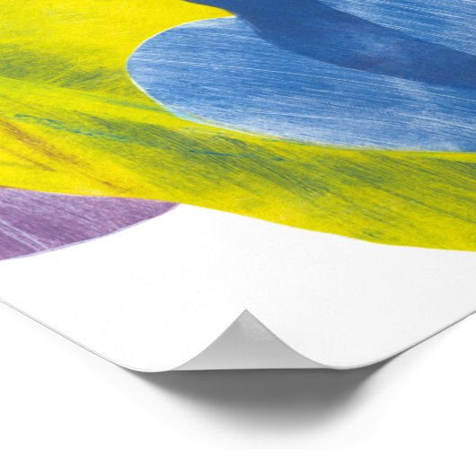 False Indigo III Poster (Hoek)