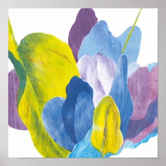 False Indigo III Poster (Voorkant)