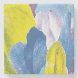 False Indigo III Stenen Onderzetter