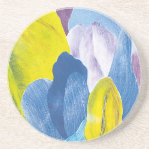 False Indigo III Zandsteen Onderzetter