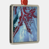 False kleurensatelliet metalen ornament (Rechts)