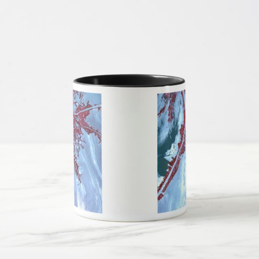 False kleurensatelliet mok (Midden)