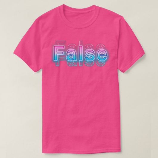 FALSE T-SHIRT (Design voorkant)
