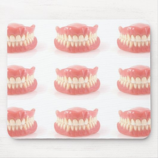 "FALSE TEETH" GALORE MOUSEPAD MUISMAT (Voorkant)