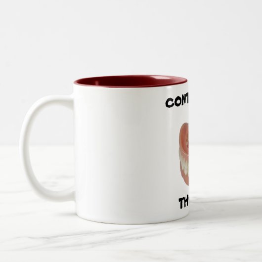 FALSE TEETH HOUDT MOK (GROTE VERPLICHTING) (Links)