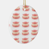 "FALSE TEETH" OVER DE HILL ORNAMENT EN GIFT (Rechts)