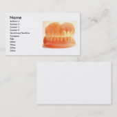 False Teeth Visitekaartje (Voorkant / Achterkant)