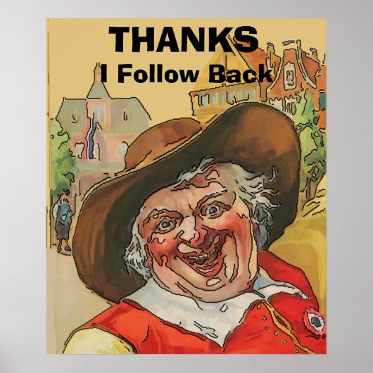 Falstaff, geef tekst, Poster uit (Voorkant)