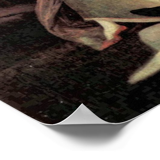 Falstaff in de wasmand van Henry Fuseli Poster (Hoek)