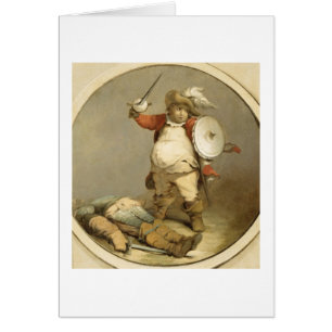 Falstaff with the Body of Hotspur, c.1786 (olie op