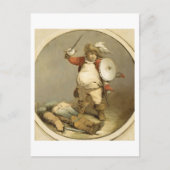 Falstaff with the Body of Hotspur, c.1786 (olie op Briefkaart (Voorkant)