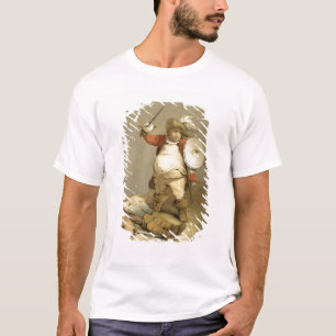 Falstaff with the Body of Hotspur, c.1786 (olie op T-shirt