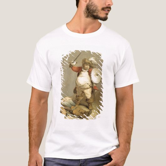 Falstaff with the Body of Hotspur, c.1786 (olie op T-shirt (Voorkant)