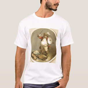 Falstaff with the Body of Hotspur, c.1786 (olie op T-shirt