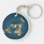 Falt Earth Sleutelhanger (Achterkant)
