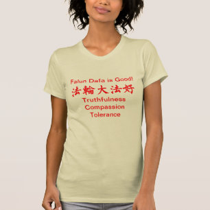 Falun Dafa is een goed zonnig T-shirt