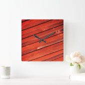 Faluröt, Typical Swedish Falun cohui Vierkante Klok (Huis)