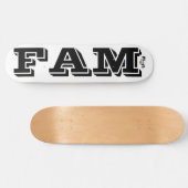 FAM-skateboard Persoonlijk Skateboard (Horizontaal)