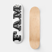 FAM-skateboard Persoonlijk Skateboard (Voorkant)