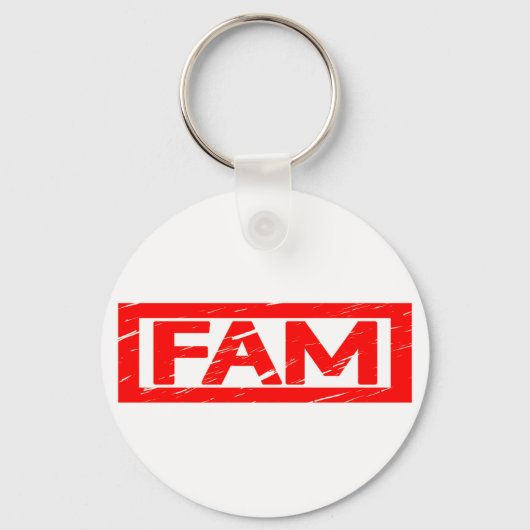 Fam Stamp Sleutelhanger (Voorkant)