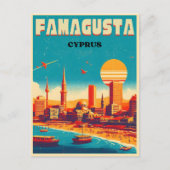 Famagusta Beach Cyprus geschenken Briefkaart (Voorkant)