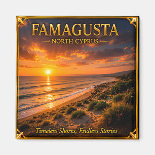 Famagusta Noord-Cyprus Mediterraan Ontsnapping Magneet