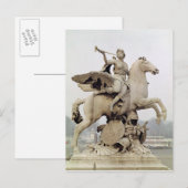 Fame Riding Pegasus 1699-1702 Briefkaart (Voorkant / Achterkant)
