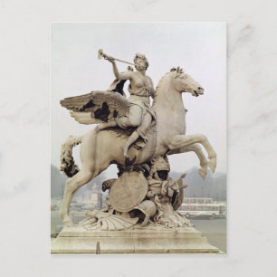 Fame Riding Pegasus 1699-1702 Briefkaart