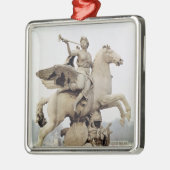 Fame Riding Pegasus 1699-1702 Metalen Ornament (Links)