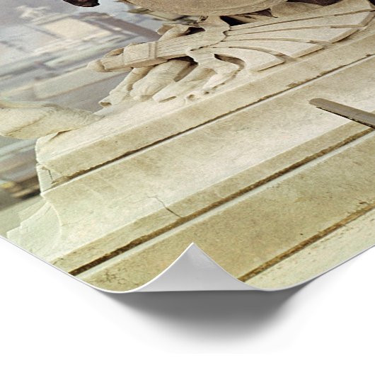 Fame Riding Pegasus 1699-1702 Poster (Hoek)