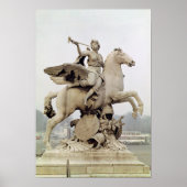 Fame Riding Pegasus 1699-1702 Poster (Voorkant)