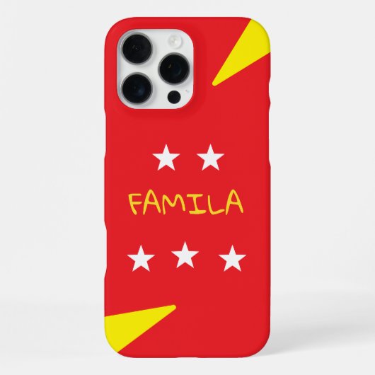 Famila Ultras Telefoonhoes – iPhone 16 Pro max Hoesje (Achterkant)