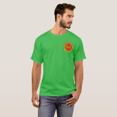 Familia Adelante Programma T-Shirt Groen  (Voorkant volledig)