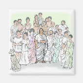 Familia Caecilii Magneet (Voorkant)